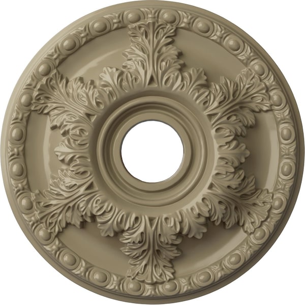 Ekena Millwork Granada Ceiling Medallion (Fits Canopies up to 6 5/8"), 18"OD x 3 1/2"ID x 2 1/2"P, Gobi Desert CM18GAGDF - main